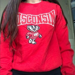 Wisconsin crewneck